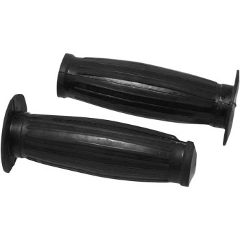 Poignées guidon vintage EMGO CUSHION 22 mm Noir