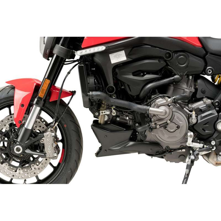 Sabot moteur Puig noir mat (20714J) Ducati MONSTER 937
