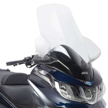 Bulle incolore Givi (D5604ST) Piaggio X10