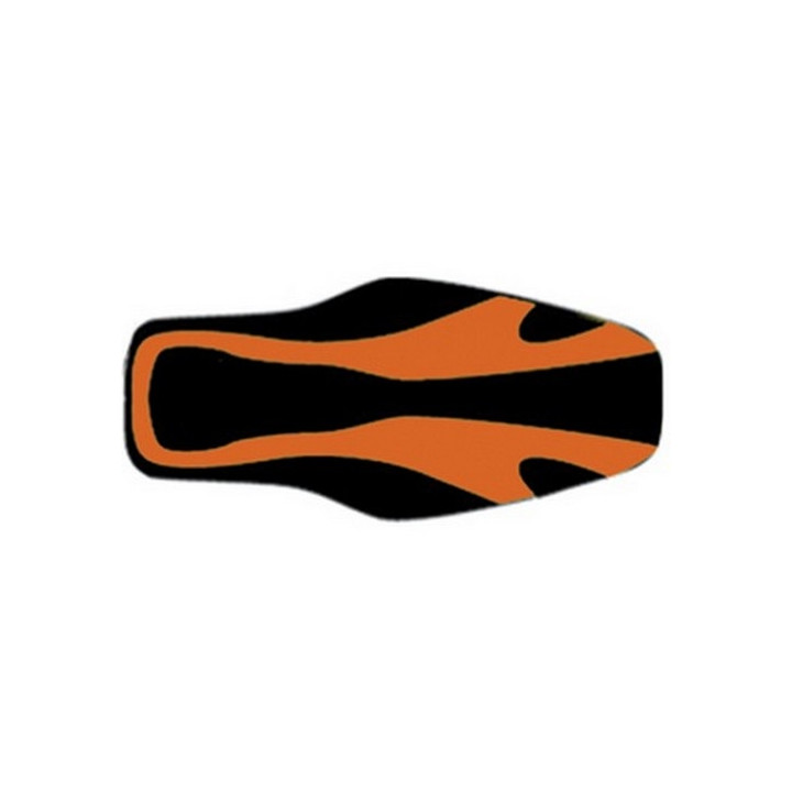 Housse de selle Bagster (2125H) Orange/Noir/Lettres Acier Triumph SPEED FOUR 04 Housse de selle Bagster (2125H) Orange/Noir/Lettres Acier Triumph SPEED FOUR 04