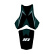 Saddle cover Bagster (2188B) Black/Black Mat/Nubuck Anthracite//Letters Silver Yamaha YZF-R1 07