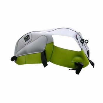 Tapis de réservoir Bagster gris clair/vert pomme (1426O) Triumph Scrambler