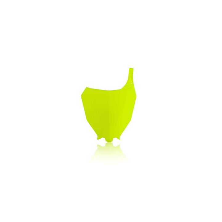Plaque frontale jaune fluo Acerbis Honda CRF250R (0022380.061)