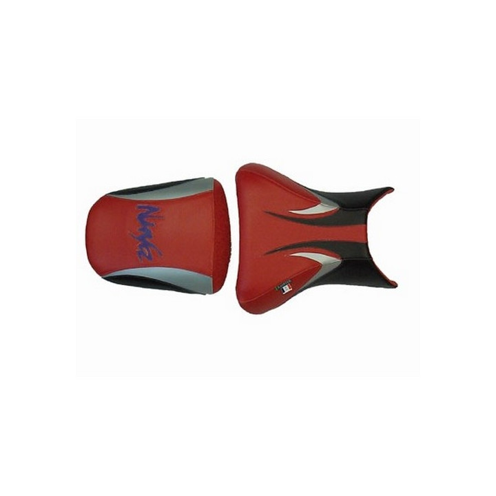 Saddle cover Bagster (2090F) Red/Black/Sold/Letters Kawasaki ZX6 R 99