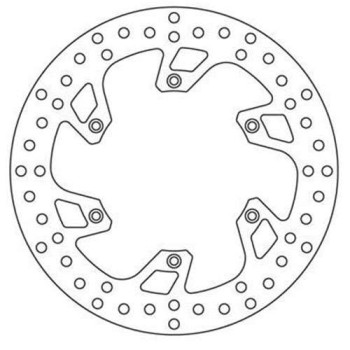 Disque de frein avant Brembo Série Oro 68B407B8