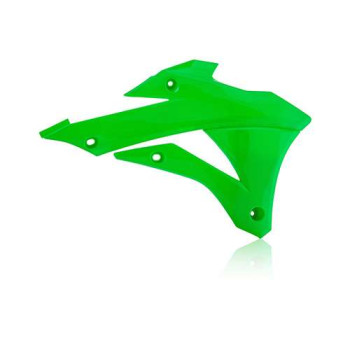 Ouies de radiateur vert fluo Acerbis Kawaski KX100 (0017242.131) Ouies de radiateur vert fluo Acerbis Kawaski KX100 (0017242.131)