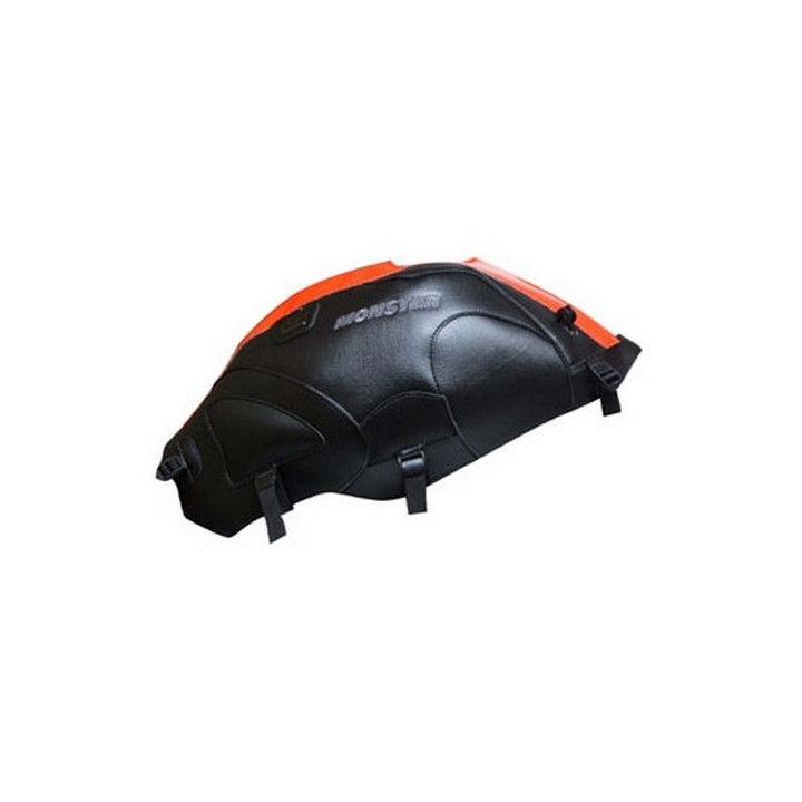 Bagster tank mat black/persico stripe (1405M) Ducati Monster 600/1000 - S4/S2R/S4R - Monstro