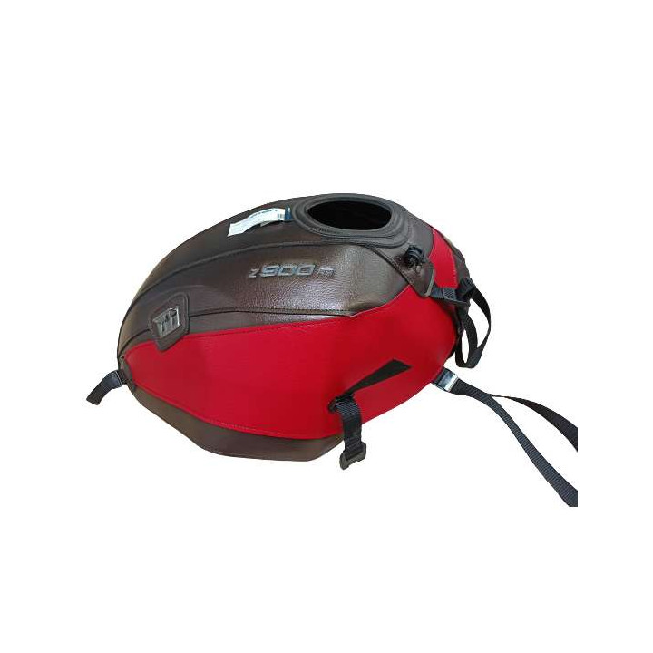 Tapis de réservoir Bagster marron métal/rouge (1736J) Kawasaki Z900 RS