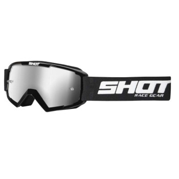 Masque moto cross enfant Shot ROCKET KID 2.0 BLACK GLOSSY IRIDIUM