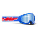 Masque moto cross enfant FMF VISION POWERBOMB YOUTH ROCKET BLUE IRIDIUM