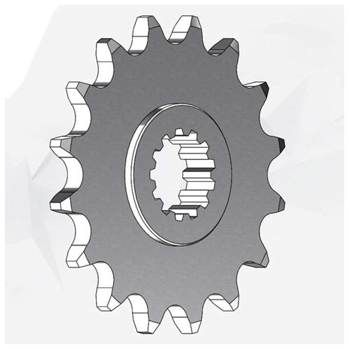 Pignon France Equipement 15 teeth not 520 type E6661 Steel Pignon France Equipement 15 teeth not 520 type E6661 Steel