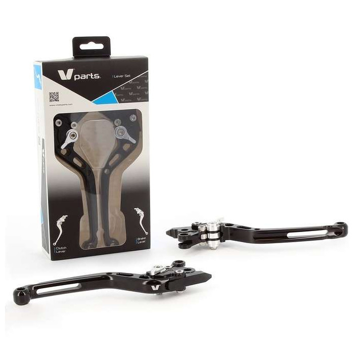 Leviers frein et embrayage Vparts Kawasaki ER-5/6F/6N/GPZ500S/KLE 500/Ninja ZX-6R