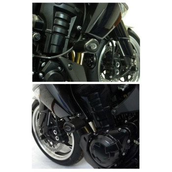 Tampons de protection R&G AERO KAWASAKI Z1000 10-