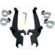 Kit de fixation pare-brise Memphis Shades noir Harley-Davidson XL (MEB8919)