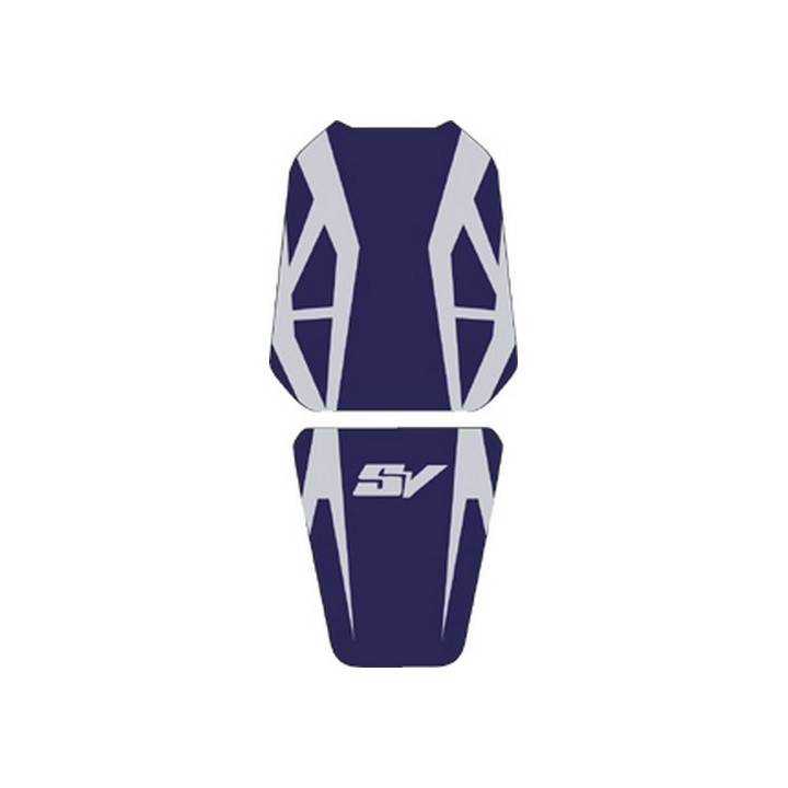 Saddle cover Bagster (2145D) Blue Fonce/Letters Grises Suzuki SV650/SV1000 04