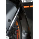 Protection de radiateur R&G (RAD0138BK) noir Husqvarna TR650 Strada