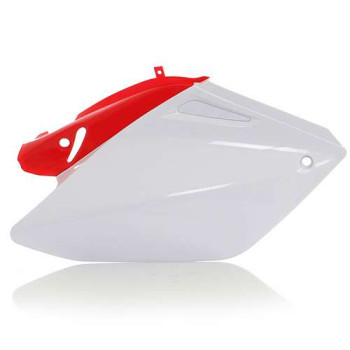 Plaques latérales blanc/rouge Acerbis Honda CRF250X (0008097.553) Plaques latérales blanc/rouge Acerbis Honda CRF250X (0008097.553)