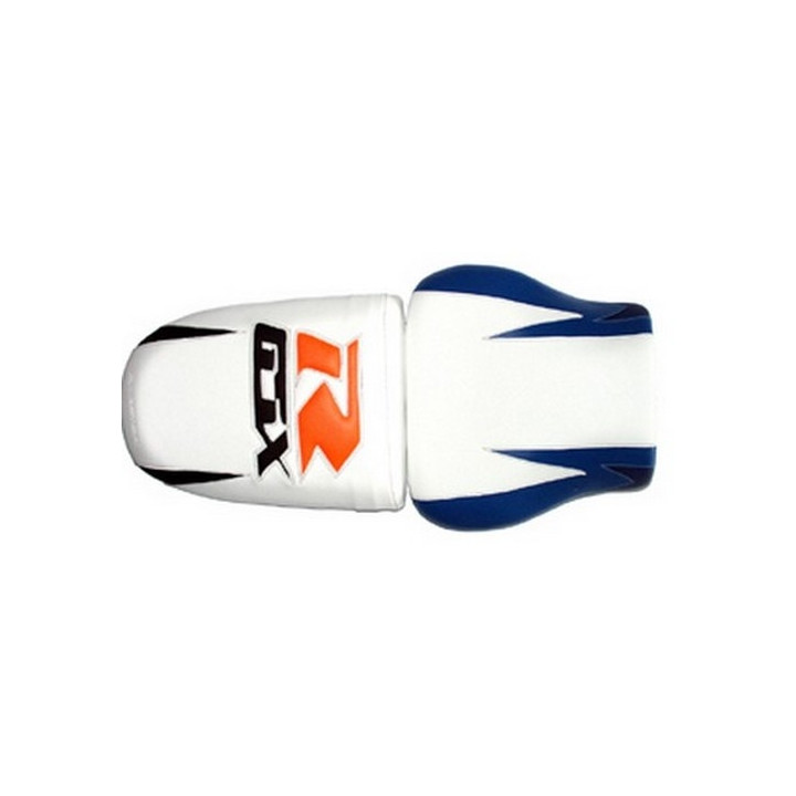 Saddle cover Bagster (2114U) White/Gitane/Baltique/R Fluo Suzuki GSX600R 02 Saddle cover Bagster (2114U) White/Gitane/Baltique/R Fluo Suzuki GSX600R 02