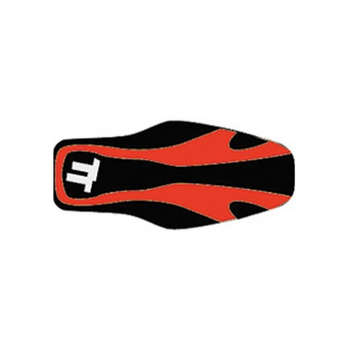 Saddle cover Bagster (2125A) Black/Red/White Letters Triumph TT 600 00