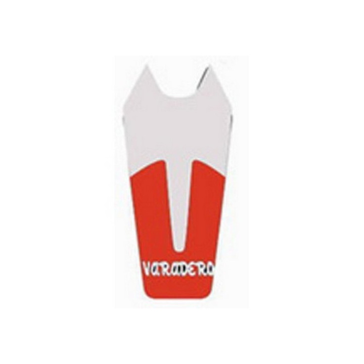 Housse de selle Bagster (2118C) Rouge Fonce/Argent/Lettres Or Honda VARADERO 125 01-09