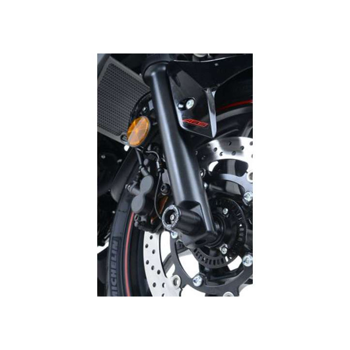Fork protection R&G Racing (FP0162BK) Yamaha YZF-R3 / MT-03