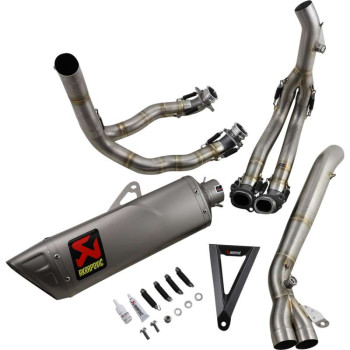 Complete AKRAPOVIC RACING Titane Honda CBR1000RR (S-H10R9-APLT) line