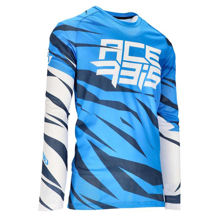 Acerbis J-WINDY FOUR VENTED BLUE motocross jersey