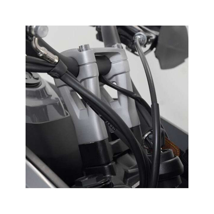 Rehausseur guidon SW-Motech +30mm TRIUMPH TIGER 660