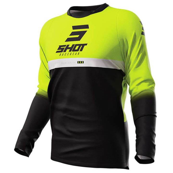 Shot DEVO REFLEX YELLOW motocross jersey 