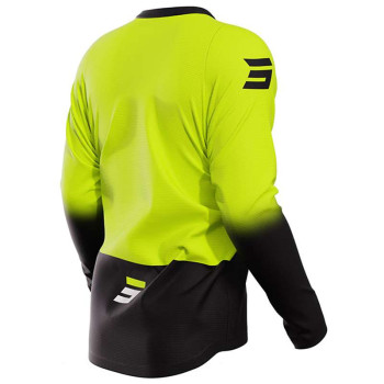 Maillot moto cross Shot DEVO REFLEX JAUNE 