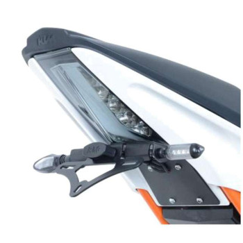 Plate holder R&G (LP0227BK) KTM RC 125/200/390