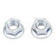 Écrous à bride (x10) Bolt M10x125 tête 14mm 