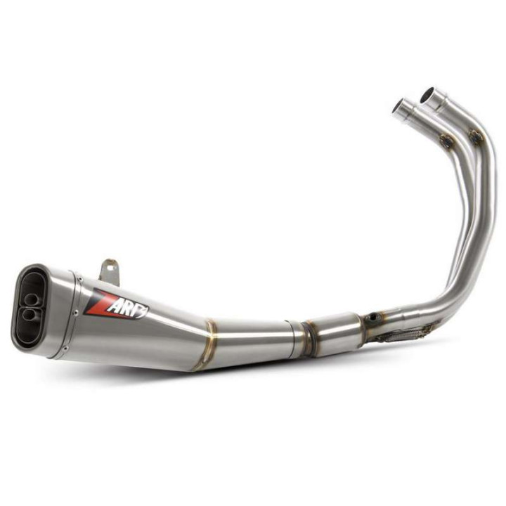 Ligne complète homologuée EURO 3 Zard INOX Yamaha MT-07 14-17