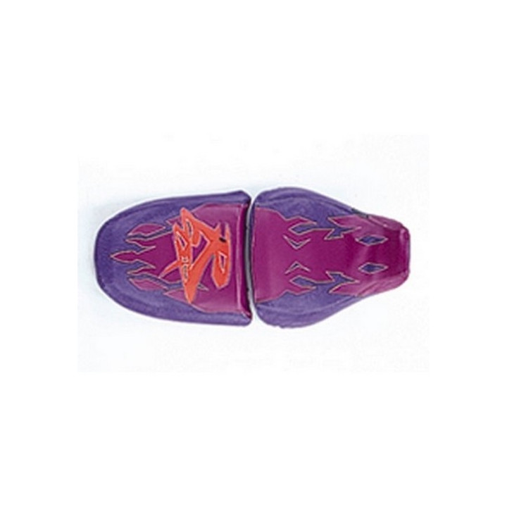 Housse de selle Bagster (2036D) Violet/Cassis/Lettres Fluo Suzuki GSX1100 R 94