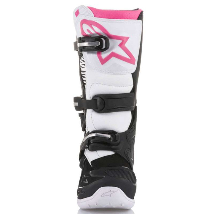 ALPINESTARS STELLA TECH 3 BLACK WHITE PINK women's motocross boots