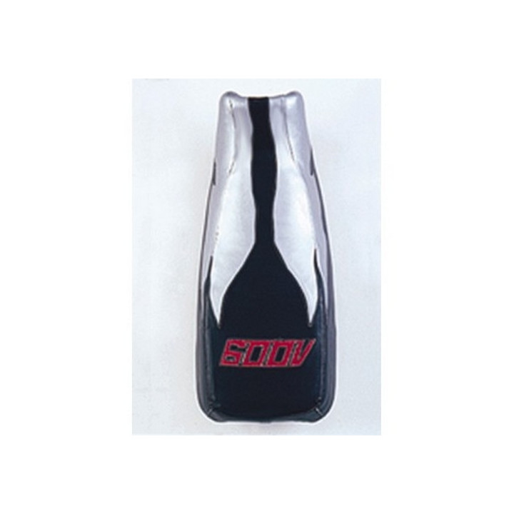 Saddle cover Bagster (2004N) Black/Anthracite/Silver/Red Letters Honda TRANSALP XL600V 95-96