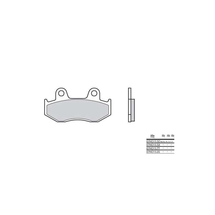 BREMBO organic brake pads 07HO1505