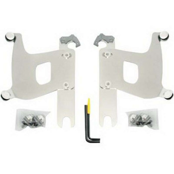 Fixation pare-brise Memphis Shades Bullet Fairing Harley SOFTAIL
