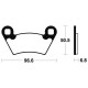 BENDIX MOA300 sintered metal brake pads