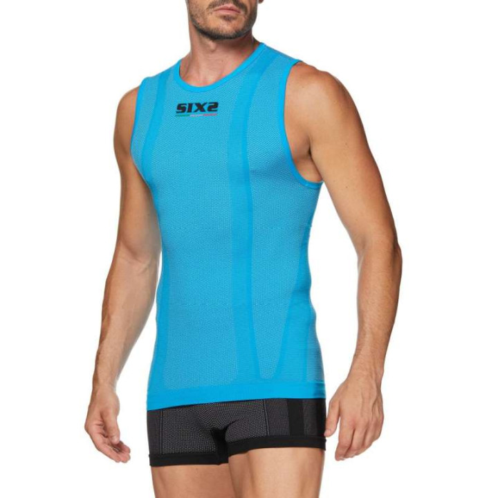 Débardeur thermique moto SIXS SMX LIGHT BLUE