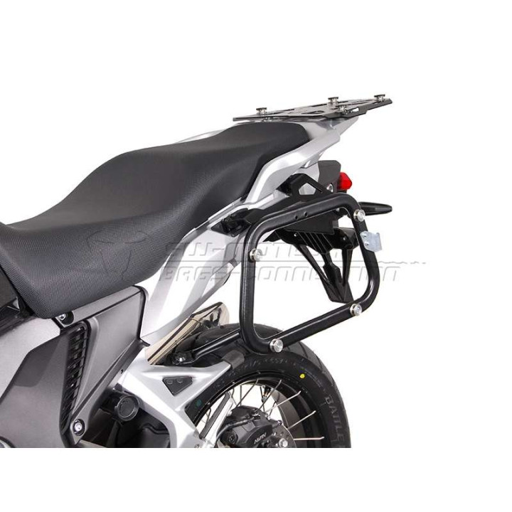 37L SW-Motech TraX ADVENTURE aluminum suitcase kit Honda VFR1200X CROSSTOURER