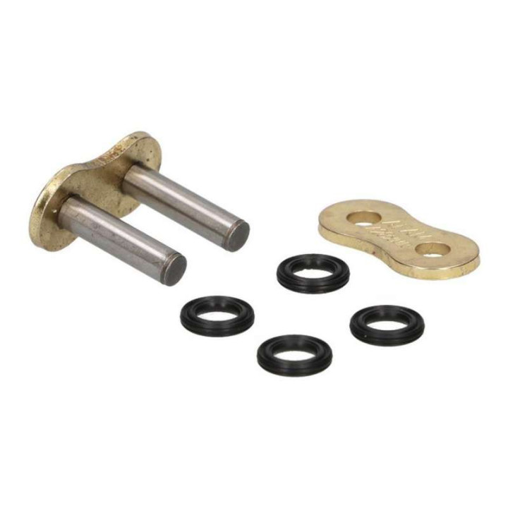 Solid pin rivet attachment for AFAM 520 XLR2 chain