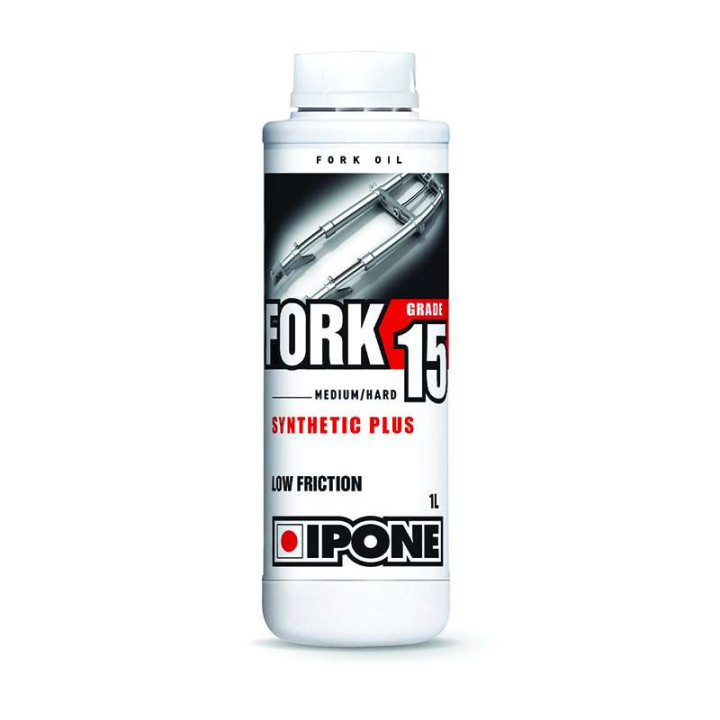 IPONE - Huile de fourche Full Synthesis Grade 15 Medium/Hard - 1 litre