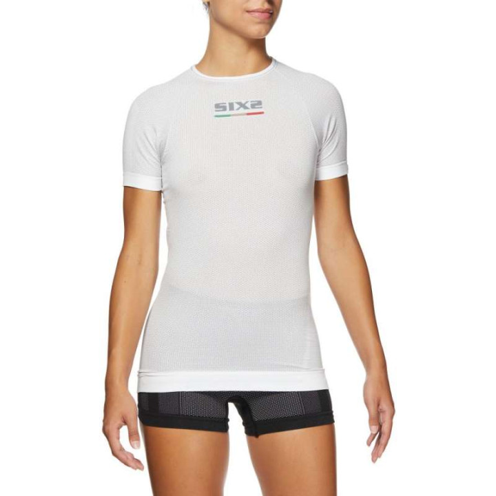 Maillot thermique moto SIXS TS1 WHITE CARBON