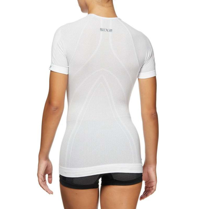 Maillot thermique moto SIXS TS1 WHITE CARBON
