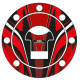 Puig RADIKAL Red Honda motorcycle tank cap protector