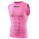 Débardeur thermique moto SIXS SMX ROSE FLUO
