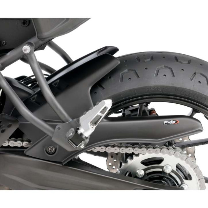 Garde-boue arrière Puig noir mat (7048J) Yamaha XSR700