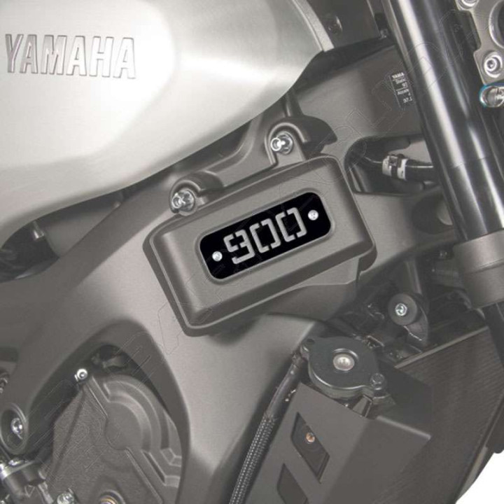 Plaque numérotée 900 Barracuda Yamaha XSR900 Plaque numérotée 900 Barracuda Yamaha XSR900