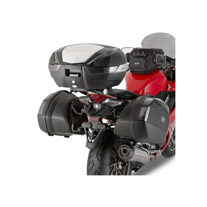 Monorack Givi pour Top Case MONOLOCK (1132FZ+M5M) Honda VFR800F 14- Monorack Givi pour Top Case MONOLOCK (1132FZ+M5M) Honda VFR800F 14-